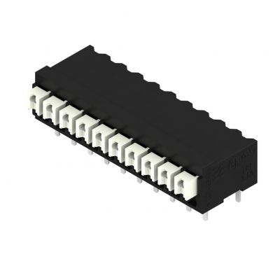 WEIDMULLER LSF-SMT 3.50/10/90 3.5SN BK TU Zacisk płytki drukowanej, 3.50 mm, Liczba biegunów: 10, Kierunek odejścia przewodu: 90°, PUSH IN 1824500000 /15szt./ (1824500000)