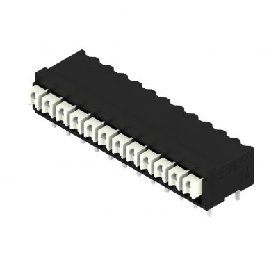 WEIDMULLER LSF-SMT 3.50/12/90 3.5SN BK TU Zacisk płytki drukowanej, 3.50 mm, Liczba biegunów: 12, Kierunek odejścia przewodu: 90°, PUSH IN 1824520000 /12szt./ (1824520000)