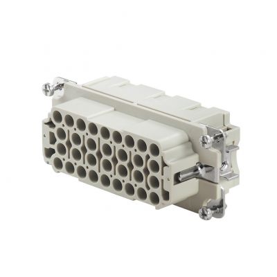 WEIDMULLER HDC HEE 32 FC Wkład styku (złącza przemysłowe), złącze żeńskie, 500 V, 16 A, Liczba biegunów: 32, Przyłącze zagniatane, Wielkość konstrukcyjna: 6 1826800000 /1szt./ (1826800000)