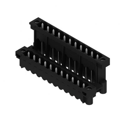 WEIDMULLER SLDV-THR 5.08/22/180F 1.5SN BK BX Wtyki PCB (złącza płyty), 5.08 mm, Liczba biegunów: 22, kąt odejścia: 180° 1828980000 /10szt./ (1828980000)