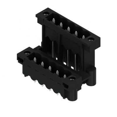 WEIDMULLER SLDV-THR 5.08/10/180FLF 3.2SN BK BX Wtyki PCB (złącza płyty), 5.08 mm, Liczba biegunów: 10, kąt odejścia: 180° 1829040000 /50szt./ (1829040000)