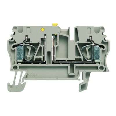 WEIDMULLER ZTR 2.5 Bloki odczepów probierczych, złącze sprężynowe, 2.5 mm², 500 V, 20 A, obrotowy, Separacja poprzeczna: bez, zintegrowane gniazdo kontrolne: Tak, TS 35, 1831280000 /50szt./ (1831280000)