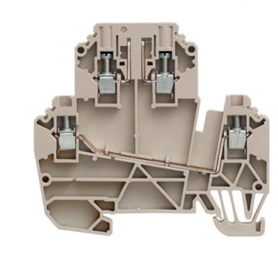 WEIDMULLER WDK 2.5/TR-DU/O TNHE Bloki odczepów probierczych, złącze śrubowe, 2.5 mm², 500 V, 24 A, bez, Separacja poprzeczna: bez, zintegrowane gniazdo kontrolne: Nie, TS 35, Ciemnob 1833600000 /50szt (1833600000)