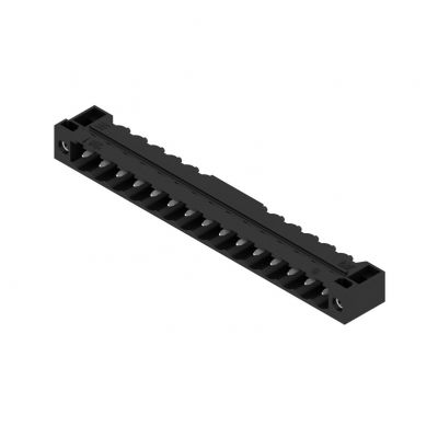 WEIDMULLER SL-SMT 5.08HC/15/90F 3.2SN BK BX Wtyki PCB (złącza płyty), 5.08 mm, Liczba biegunów: 15, kąt odejścia: 90° 1837760000 /18szt./ (1837760000)