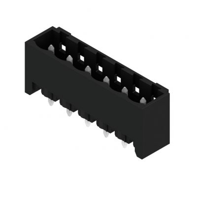 WEIDMULLER SL-SMT 5.08HC/06/180G 3.2SN BK BX Wtyki PCB (złącza płyty), 5.08 mm, Liczba biegunów: 6, kąt odejścia: 180° 1838250000 /50szt./ (1838250000)