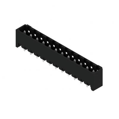 WEIDMULLER SL-SMT 5.08HC/12/180G 3.2SN BK BX Wtyki PCB (złącza płyty), 5.08 mm, Liczba biegunów: 12, kąt odejścia: 180° 1838310000 /50szt./ (1838310000)