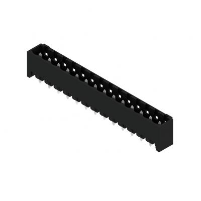 WEIDMULLER SL-SMT 5.08HC/14/180G 3.2SN BK BX Wtyki PCB (złącza płyty), 5.08 mm, Liczba biegunów: 14, kąt odejścia: 180° 1838330000 /50szt./ (1838330000)