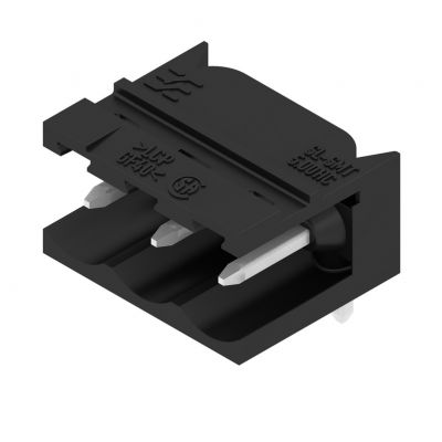WEIDMULLER SL-SMT 5.00HC/03/90 3.2SN BK BX Wtyki PCB (złącza płyty), 5.00 mm, Liczba biegunów: 3, kąt odejścia: 90° 1839900000 /100szt./ (1839900000)