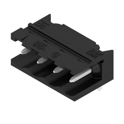 WEIDMULLER SL-SMT 5.00HC/04/90 3.2SN BK BX Wtyki PCB (złącza płyty), 5.00 mm, Liczba biegunów: 4, kąt odejścia: 90° 1839910000 /100szt./ (1839910000)