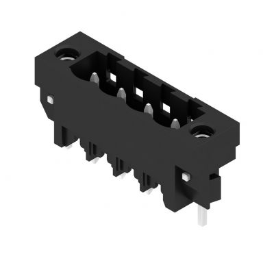 WEIDMULLER SL-SMT 5.00HC/04/180LF 3.2SN BK BX Wtyki PCB (złącza płyty), 5.00 mm, Liczba biegunów: 4, kąt odejścia: 180° 1841410000 /60szt./ (1841410000)