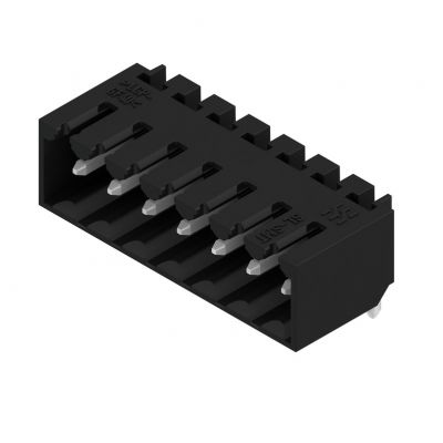WEIDMULLER SL-SMT 3.50/07/90G 3.2SN BK BX Wtyki PCB (złącza płyty), 3.50 mm, Liczba biegunów: 7, kąt odejścia: 90° 1841680000 /50szt./ (1841680000)