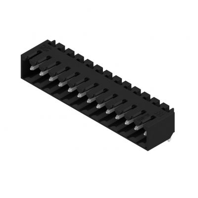 WEIDMULLER SL-SMT 3.50/13/90G 3.2SN BK BX Wtyki PCB (złącza płyty), 3.50 mm, Liczba biegunów: 13, kąt odejścia: 90° 1841740000 /50szt./ (1841740000)