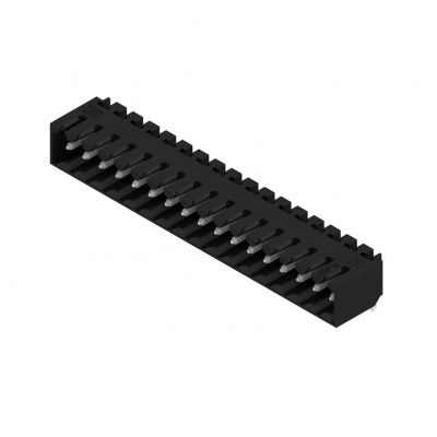 WEIDMULLER SL-SMT 3.50/17/90G 3.2SN BK BX Wtyki PCB (złącza płyty), 3.50 mm, Liczba biegunów: 17, kąt odejścia: 90° 1841780000 /20szt./ (1841780000)