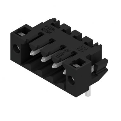 WEIDMULLER SL-SMT 3.50/04/90LF 3.2SN BK BX Wtyki PCB (złącza płyty), 3.50 mm, Liczba biegunów: 4, kąt odejścia: 90° 1841880000 /84szt./ (1841880000)