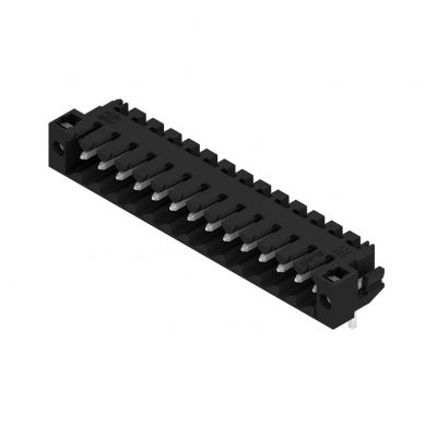 WEIDMULLER SL-SMT 3.50/14/90LF 3.2SN BK BX Wtyki PCB (złącza płyty), 3.50 mm, Liczba biegunów: 14, kąt odejścia: 90° 1841970000 /30szt./ (1841970000)