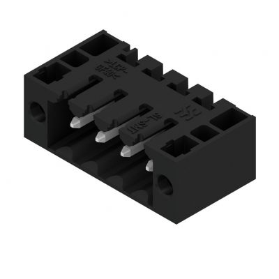 WEIDMULLER SL-SMT 3.50/04/90F 3.2SN BK BX Wtyki PCB (złącza płyty), 3.50 mm, Liczba biegunów: 4, kąt odejścia: 90° 1842100000 /84szt./ (1842100000)
