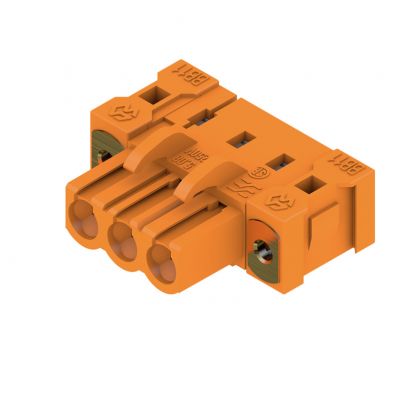 WEIDMULLER BLL 5.08/03/90FI 3.2SN OR BX Wtyki PCB (złącza płyty), 5.08 mm, Liczba biegunów: 3, kąt odejścia: 90° 1843760000 /72szt./ (1843760000)