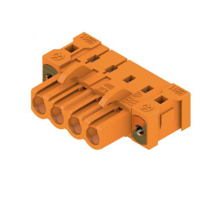 WEIDMULLER BLL 5.08/04/90FI 3.2SN OR BX Wtyki PCB (złącza płyty), 5.08 mm, Liczba biegunów: 4, kąt odejścia: 90° 1843770000 /60szt./ (1843770000)