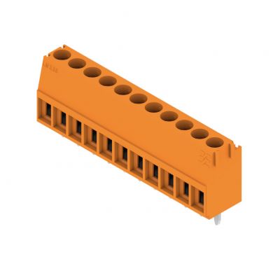 WEIDMULLER LM 3.50/11/90 3.2SN OR BX Zacisk płytki drukowanej, 3.50 mm, Liczba biegunów: 11, Kierunek odejścia przewodu: 90°, Przyłącze z jarzmem 1845100000 /50szt./ (1845100000)