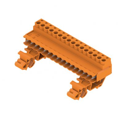 WEIDMULLER SLS 5.08/16/180TB RF15 SN OR BX Wtyk PCB (złącze wiązki), 5.08 mm, Liczba biegunów: 16, Przyłącze z jarzmem 1846100000 /5szt./ (1846100000)