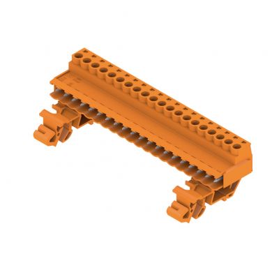 WEIDMULLER SLS 5.08/20/180TB RF15 SN OR BX Wtyk PCB (złącze wiązki), 5.08 mm, Liczba biegunów: 20, Przyłącze z jarzmem 1846110000 /5szt./ (1846110000)