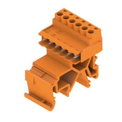 WEIDMULLER SLS 5.08/06/180TB KF SN OR BX Wtyk PCB (złącze wiązki), 5.08 mm, Liczba biegunów: 6, Przyłącze z jarzmem 1846140000 /20szt./ (1846140000)