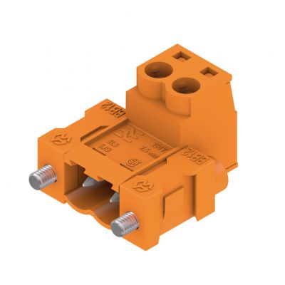 WEIDMULLER SLS 5.08/02/180FI SN OR BX Wtyk PCB (złącze wiązki), 5.08 mm, Liczba biegunów: 2, Przyłącze z jarzmem 1846210000 /90szt./ (1846210000)