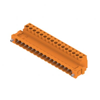 WEIDMULLER SLS 5.08/16/180FI SN OR BX Wtyk PCB (złącze wiązki), 5.08 mm, Liczba biegunów: 16, Przyłącze z jarzmem 1846350000 /18szt./ (1846350000)