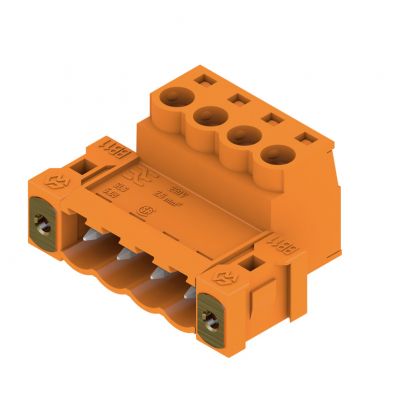 WEIDMULLER SLS 5.08/04/180F SN OR BX Wtyk PCB (złącze wiązki), 5.08 mm, Liczba biegunów: 4, Przyłącze z jarzmem 1846380000 /60szt./ (1846380000)