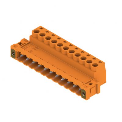 WEIDMULLER SLS 5.08/11/180F SN OR BX Wtyk PCB (złącze wiązki), 5.08 mm, Liczba biegunów: 11, Przyłącze z jarzmem 1846450000 /24szt./ (1846450000)