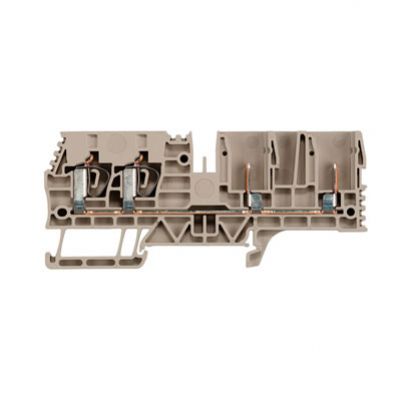 WEIDMULLER ZT 4/4AN/2 Blok zacisku przelotowego, złącze wtykowe, 4 mm², 800 V, 32 A, liczba przyłączeń: 2 1848350000 /50szt./ (1848350000)