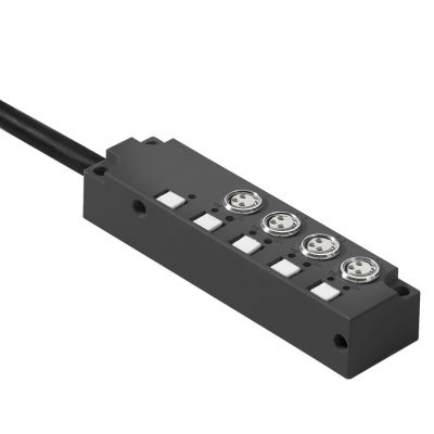 WEIDMULLER SAI-4-F 4P M8 L 10M Pasywny rozdzielacz czujnik-siłownik (z przewodem), moduł kompletny, wersja z kablem stałym, Liczba gniazd stykowych: 4, Liczba biegunów: 4, M8, 10 m, 1849690000 /1szt./ (1849690000)