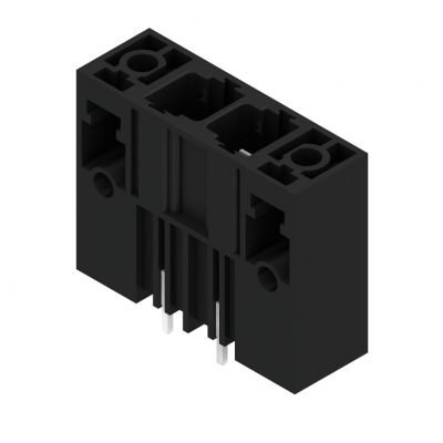 WEIDMULLER SU 10.16HP/02/180SF 3.5AG BK BX Wtyki PCB (złącza płyty), 10.16 mm, Liczba biegunów: 2, kąt odejścia: 180° 1850880000 /42szt./ (1850880000)