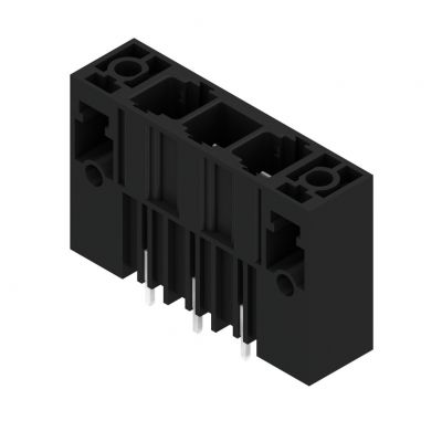 WEIDMULLER SU 10.16HP/03/180SF 3.5AG BK BX Wtyki PCB (złącza płyty), 10.16 mm, Liczba biegunów: 3, kąt odejścia: 180° 1850890000 /36szt./ (1850890000)