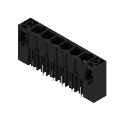 WEIDMULLER SU 10.16HP/06/180SF 3.5AG BK BX Wtyki PCB (złącza płyty), 10.16 mm, Liczba biegunów: 6, kąt odejścia: 180° 1850920000 /18szt./ (1850920000)