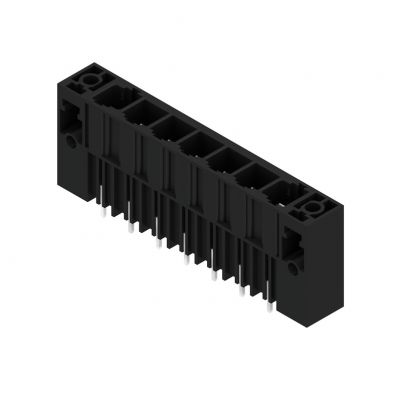 WEIDMULLER SU 10.16HP/07/180SF 3.5AG BK BX Wtyki PCB (złącza płyty), 10.16 mm, Liczba biegunów: 7, kąt odejścia: 180° 1850930000 /18szt./ (1850930000)