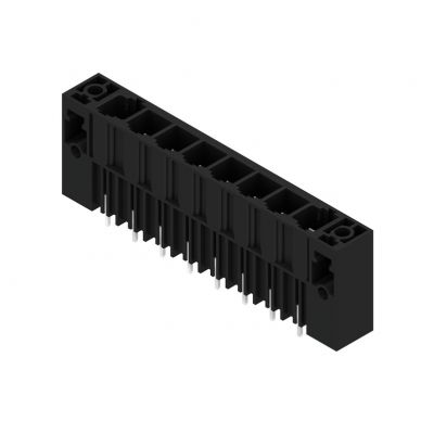WEIDMULLER SU 10.16HP/08/180SF 3.5AG BK BX Wtyki PCB (złącza płyty), 10.16 mm, Liczba biegunów: 8, kąt odejścia: 180° 1850940000 /18szt./ (1850940000)