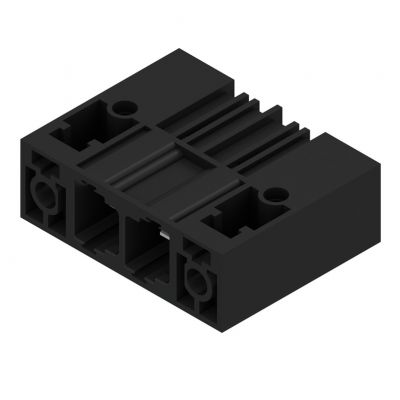 WEIDMULLER SU 10.16HP/02/90SF 3.5AG BK BX Wtyki PCB (złącza płyty), 10.16 mm, Liczba biegunów: 2, kąt odejścia: 90° 1851040000 /42szt./ (1851040000)