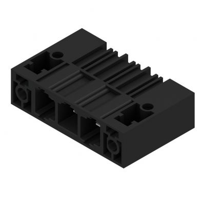 WEIDMULLER SU 10.16HP/03/90SF 3.5AG BK BX Wtyki PCB (złącza płyty), 10.16 mm, Liczba biegunów: 3, kąt odejścia: 90° 1851050000 /36szt./ (1851050000)