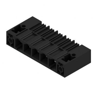 WEIDMULLER SU 10.16HP/05/90SF 3.5AG BK BX Wtyki PCB (złącza płyty), 10.16 mm, Liczba biegunów: 5, kąt odejścia: 90° 1851070000 /24szt./ (1851070000)