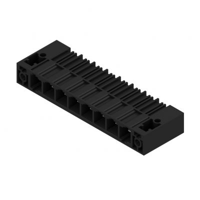 WEIDMULLER SU 10.16HP/08/90SF 3.5AG BK BX Wtyki PCB (złącza płyty), 10.16 mm, Liczba biegunów: 8, kąt odejścia: 90° 1851100000 /18szt./ (1851100000)