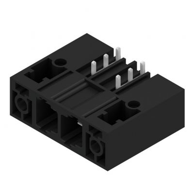 WEIDMULLER SU 10.16HP/02/270SF 3.5AG BK BX Wtyki PCB (złącza płyty), 10.16 mm, Liczba biegunów: 2, kąt odejścia: 270° 1851120000 /42szt./ (1851120000)