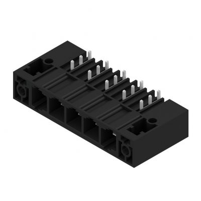 WEIDMULLER SU 10.16HP/05/270SF 3.5AG BK BX Wtyki PCB (złącza płyty), 10.16 mm, Liczba biegunów: 5, kąt odejścia: 270° 1851150000 /24szt./ (1851150000)