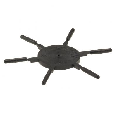 WEIDMULLER VDS180 SV7.62 Złącze wtykowe do druku, Akcesoria, czarny, Liczba biegunów: 1 1853940000 /50szt./ (1853940000)