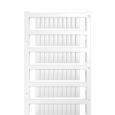 WEIDMULLER MF 12/5 CABUR MC NE WS Oznaczenie terminala, Raster w mm: 5.00, biały 1854520000 /600szt./ (1854520000)