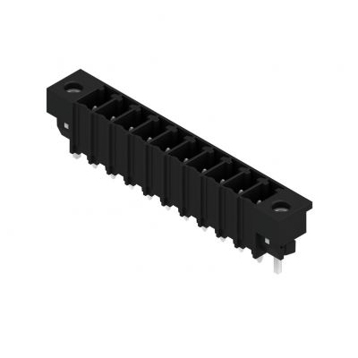 WEIDMULLER SC-SMT 3.81/10/180LF 3.2SN BK BX Wtyki PCB (złącza płyty), 3.81 mm, Liczba biegunów: 10, kąt odejścia: 180° 1863380000 /50szt./ (1863380000)