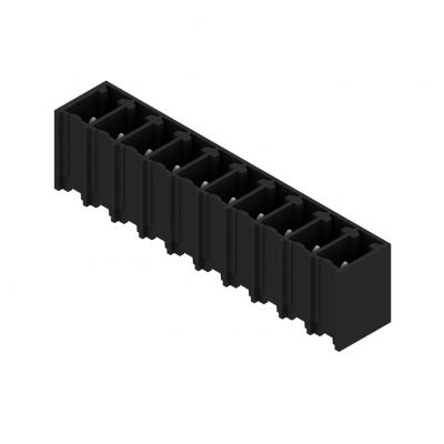 WEIDMULLER SC-SMT 3.81/10/180G 1.5SN BK BX Wtyki PCB (złącza płyty), 3.81 mm, Liczba biegunów: 10, kąt odejścia: 180° 1863920000 /50szt./ (1863920000)