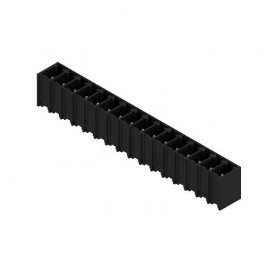 WEIDMULLER SC-SMT 3.81/16/180G 1.5SN BK BX Wtyki PCB (złącza płyty), 3.81 mm, Liczba biegunów: 16, kąt odejścia: 180° 1864040000 /50szt./ (1864040000)