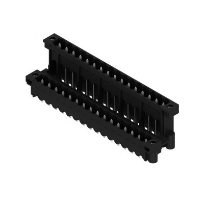 WEIDMULLER SLDV-THR 5.08/32/180FLF 3.2SN BK BX Wtyki PCB (złącza płyty), 5.08 mm, Liczba biegunów: 32, kąt odejścia: 180° 1866320000 /10szt./ (1866320000)