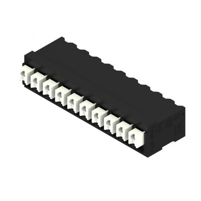 WEIDMULLER LSF-SMT 3.81/10/90 1.5SN BK TU Zacisk płytki drukowanej, 3.81 mm, Liczba biegunów: 10, Kierunek odejścia przewodu: 90°, PUSH IN 1869440000 /14szt./ (1869440000)